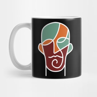 Robot Humanoid Portrait Mug